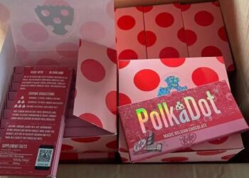PolkaDot Chocolate Bars for sale